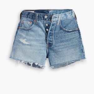 Levi’s 501 Classic Blue Denim Women's Shorts